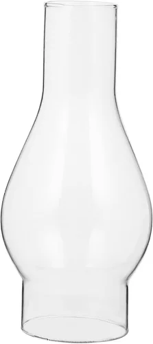 Miniatura 9 de DOITOOL Lámpara de cristal de queroseno para chimenea, 6.49 x 2.99 x 2.99 pulgadas, pantalla de repuesto para lámpara de aceite transparente