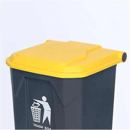 Miniatura 3 de Garbage bin Kitchen Trash Can Trash Bin,Garbage Container ?with Lid,for Indoor, Outdoor or Commercial Use, 6.6 Gallon Trash Can,Gris