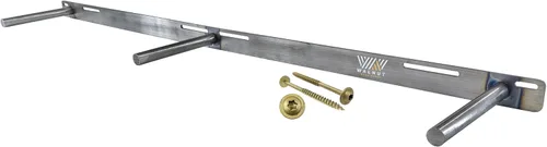 Miniatura 12 de Par de resistentes soportes de 2" para repisa flotante HECHO EN EE.UU.