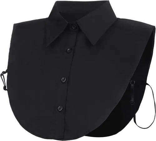 Miniatura 5 de Tatuo Cuello falso de camisa para mujer, 2 unidades, cuello dickey