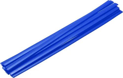 Miniatura 32 de MECCANIXITY 5 varillas de soldadura de plástico amarillo de 0.374 in x 9.843 in HDPE cinta plana de soldadura de plástico para reparar tanques