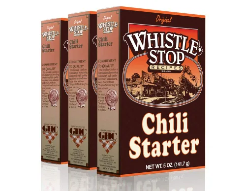 Miniatura 8 de Recetas originales de WhistleStop Cafe Mezcla de chile para principiantes 5 onzas (1 caja)