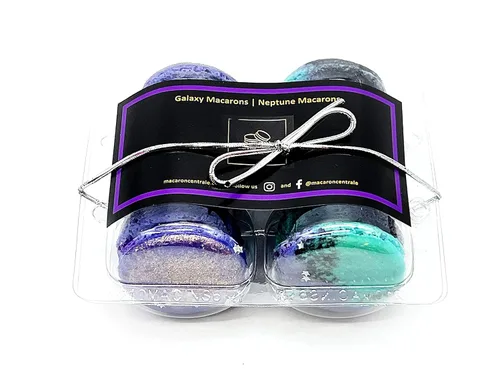 Miniatura 2 de Paquete económico de 6 macarons Galaxy y Neptune