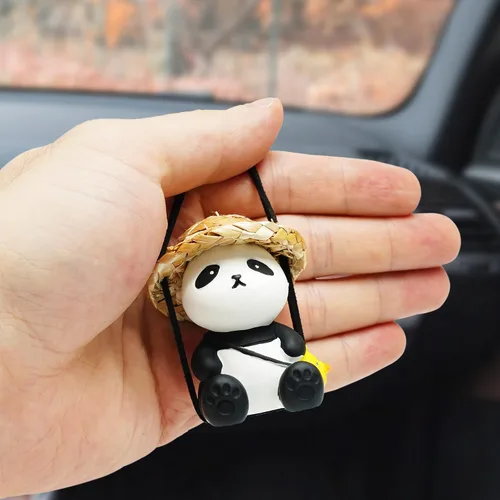 Miniatura 3 de Adorno de Coche con Forma de Cachorrito para Espejo Retrovisor Adorno Colgante para el Interior del Vehículo para Espejo Retrovisor Jardinería