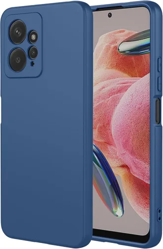 Miniatura 10 de Funda para Xiaomi Redmi Note 12 4G, funda de silicona líquida, forro de microfibra antiarañazos suave a prueba de golpes compatible con Xiaomi Redmi