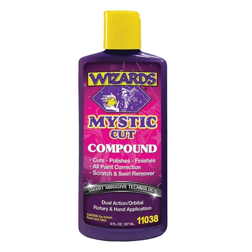 Miniatura 7 de Wizards Mystic Cut Smart Abrasivo para Suministros de Detallado Automotriz - Removedor de Rayones Sin Desorden para Vehículos - Compuesto de Corte a