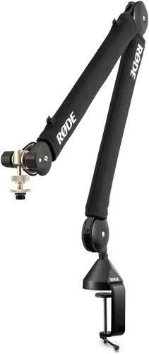 RØDE PSA1+ Brazo de estudio profesional con amortiguación de resorte y gestión de cables, negro