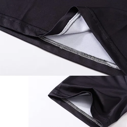 Miniatura 7 de TIMWOODER Camisa de compresión para hombre, camiseta de manga corta suave con estampado 3D, camiseta deportiva para gimnasio