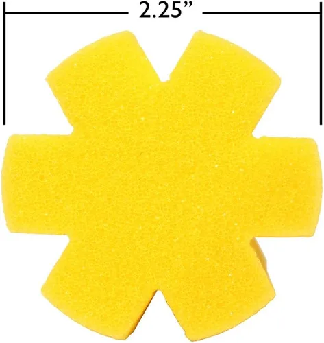 Miniatura 6 de Kitchen Crop Cepillo de limpieza para tarros de conserva, amarillo brillante con rojo