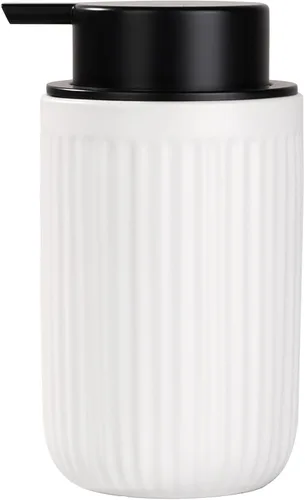 Miniatura 22 de BosilunLife Dispensador de Jabón de Manos de Espuma - Dispensador de Jabón de Espuma de Cerámica para Baño de 12 oz Dispensador de Jabón Líquido