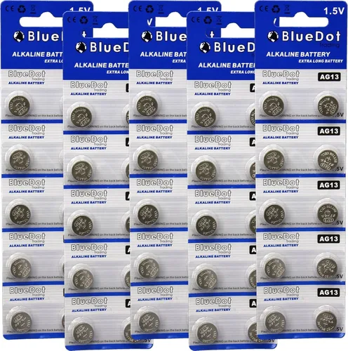 Miniatura 6 de BlueDot Trading AG13 batería de botón LR44, BDT-AG13-10, 1, 1