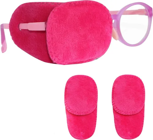 Miniatura 21 de Astropic 2 parches oculares para niños Parche de ojos para niñas para gafas Parches médicos para los ojos para niños con ojo perezoso Parche