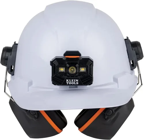 Miniatura 11 de Klein Tools 60532 orejeras con tapa y accesorio para casco de seguridad, 26dB NRR para construcción, fabricación, mantenimiento