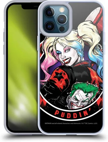 Miniatura 11 de Head Case Designs Funda de gel suave con licencia oficial de Batman DC Comics Love Hate Joker Harley Quinn Graphics [protección de grado militar]