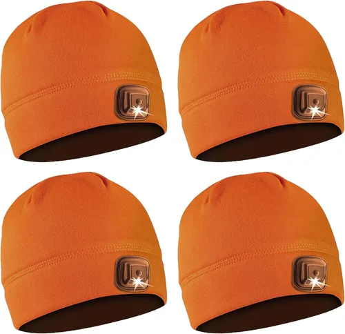 Miniatura 35 de POWERCAP - Sombrero LED con luz de 150 lúmenes, forro polar recargable con faro incorporado brillante, impermeable, cálido, talla única Mossy Oak