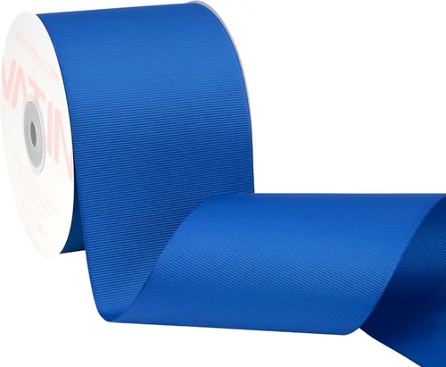 Miniatura 127 de Vatin - Rollo de cinta de grogrén, rollos de 25-50 yardas, perfecto para decoración de bodas, coronas, baby showers, envolturas de paquete de regalo