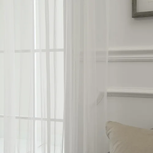 Miniatura 6 de Best Home Fashion juego de cortinas combinadas y mezcladas con estampado marroquí, para oscurecimiento de habitación, 4 unidades, arandelas
