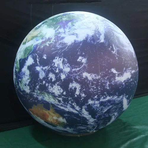 Miniatura 2 de 40" globo inflable, globo inflable del planeta de la tierra para la decoración educativa de la institución/el planetario/la tienda/del club