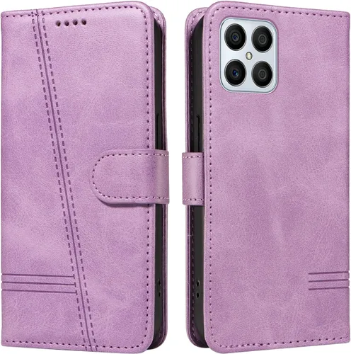 Miniatura 15 de Funda con tapa para Huawei Nova Lite 3, protección de 360 grados, a prueba de golpes, de piel sintética, con función atril y 3 ranuras