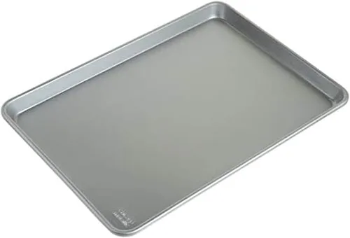 Miniatura 8 de Chicago Metallic Molde redondo para pasteles de 8 pulgadas, de aluminio reciclado de calibre pesado con borde reforzado con alambre para hornear