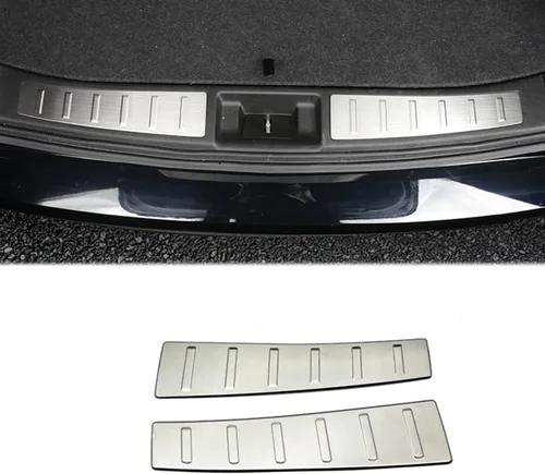Accesorios de automóvil para Mitsubishi New Outlander 2022 2023, protector de parachoques interior trasero, protector de placa de desgaste de carga,