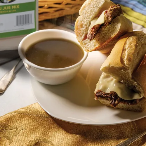 Miniatura 7 de Spice Classics Au Jus Mix, 6 libras – Un recipiente de 6 libras de mezcla de salsa Au Jus, mejor para preparación a granel, uso para aumentar