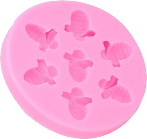 Miniatura 7 de Molde para pastel, molde de pastel en forma de abeja, molde de silicona para chocolate, para decoración de pasteles, fondant, herramienta