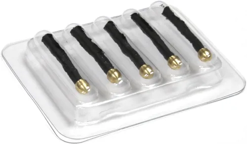Dynaplug Tapón de reparación de neumáticos TUbliss (NEUTECH) para neumáticos de motocicleta, paquete de 5, fabricado en Estados Unidos