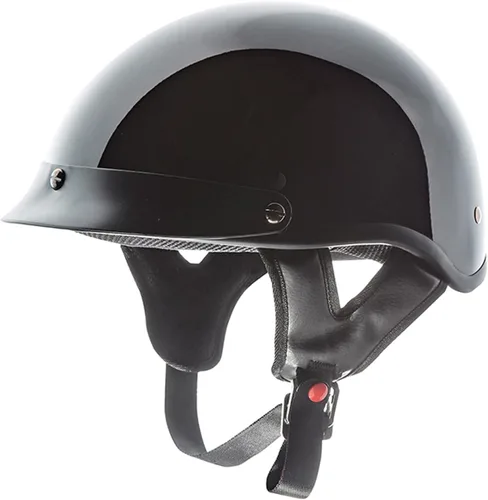 Miniatura 4 de Torc Casco de media bandera T-53 Mate negro