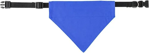 Miniatura 2 de Sublimación en blanco DIY perro bandana collar con hebilla ajustable, fuerte anillo en D para fácil correa de perro bandana, collar ajustable