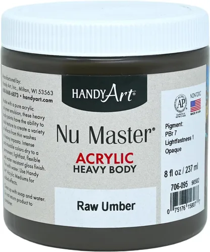Miniatura 14 de Handy Art Nu Master - Pintura acrílica de cuerpo pesado, 16 onzas, color blanco titanio Titanio Blanco