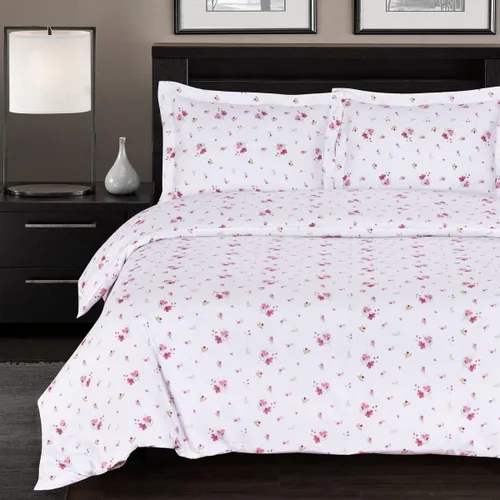 Miniatura 13 de Royal Hotel Meridian - Juego de funda de edredón y funda de almohada (3 piezas, 100% algodón, 300 hilos), Algodón, Full/ Queen Gris