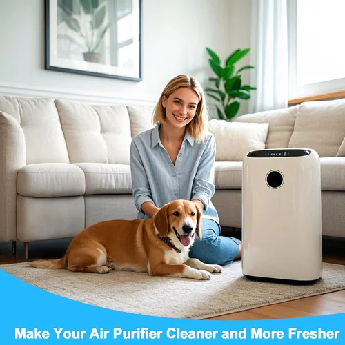 Miniatura 7 de XANGNIER Kit de cepillo de limpieza para purificador de aire, 6 piezas purificadores de aire para el hogar/dormitorio Herramientas de limpieza