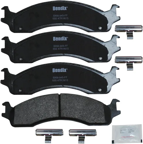 Miniatura 234 de Pastillas de freno delanteras cerámicas Bendix Priority1 CFC2302 para Hyundai Elantra 2021, Sonata 2022-2020, Kia K5 2023-2021