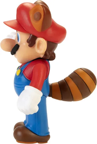 Miniatura 10 de Super Mario Racoon Mario Figura de acción coleccionable de 2.5