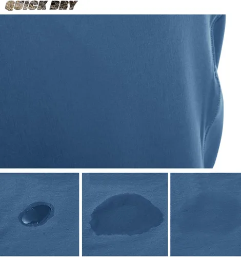 Miniatura 6 de TACVASEN Pantalones de senderismo ligeros para hombre, de secado rápido, con cordón, bolsillos con cremallera