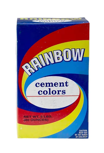 Miniatura 3 de Mutual Industries Color de cemento arcoíris, caja de 5 libras, azul cemento