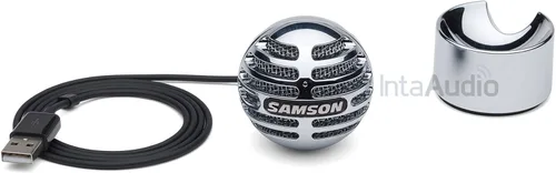 Miniatura 4 de Micrófono de condensador USB Samson Meteorite, Cromado