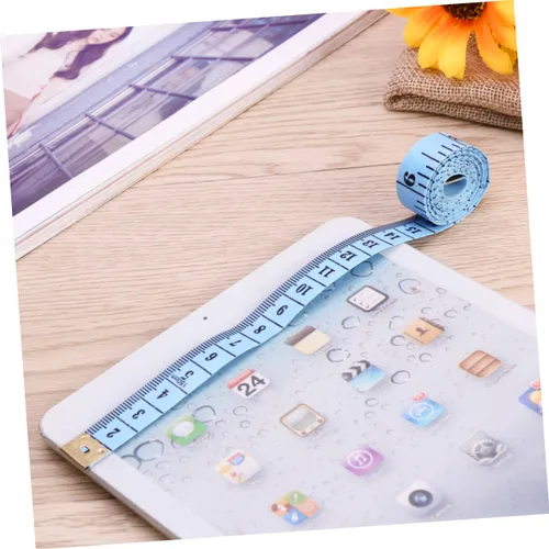 Miniatura 8 de NUOBESTY Sets m Cinta métrica a medida Cinta métrica retráctil de plástico flexible para coser manualidades y uso escolar Resistente a la sal ácida