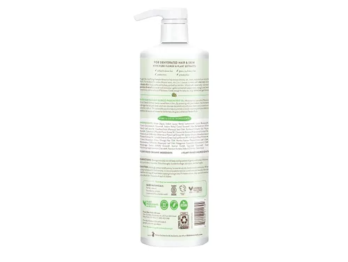Miniatura 2 de Babo Botanicals Swim & Sport - Champú y lavado de menta cítrica y maracuyá - Limpiador purificador para cabello y cuerpo, elimina el cloro