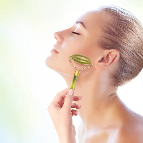 Miniatura 2 de Charmonic Juego de rodillo de hielo 6 en 1, rodillo de jade y gua sha, kits de masaje facial, kit de rodillo facial con herramienta Gua Sha y 6