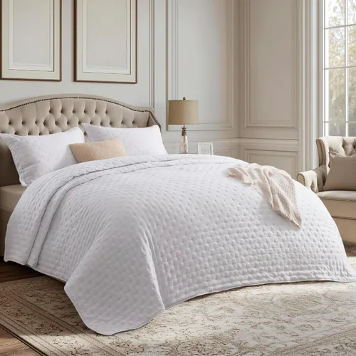 Miniatura 8 de Bedsure Edredón individual – Ropa de cama ultrasuave individual XL para decoración de dormitorio, edredón ligero para todas las estaciones, colcha