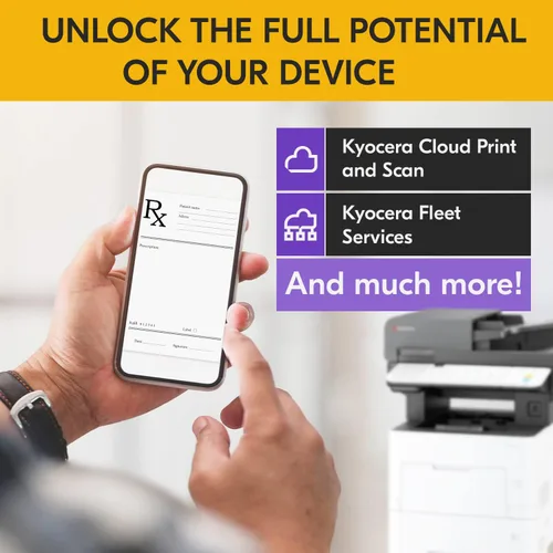 Miniatura 6 de KYOCERA ECOSYS MA5500ifx - Impresora láser monocromática todo en uno (impresión/copia/escaneo/fax), 57 ppm, hasta 1200 ppp fina, compatible
