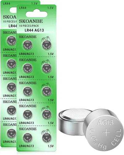 Miniatura 10 de SKOANBE 10 unidades AG13 LR44 303 A76 357 SR44 1.5V batería botón pilas de monedas