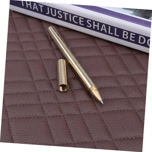 Miniatura 2 de Operitacx bolígrafos de firma pluma de gel bolígrafos de regalo pluma signo suministros de oficina cilindro de pluma de metal
