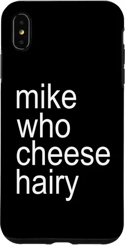 Miniatura 11 de Mike Who Cheese Hairy Funny Adult Humor Word Play Case for iPhone 17