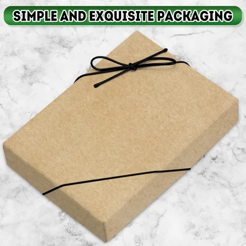 Miniatura 3 de Berlune 120 lazos elásticos para cajas de regalo, lazos elásticos con lazos preatados de 20 pulgadas de cinta elástica, cordón elástico, caja