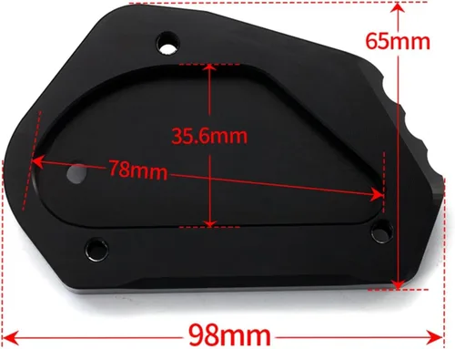 Miniatura 4 de Accesorios de placa de extensión para soporte lateral de pie para Suzuki DL650 para V-Strom 650 XT 650XT para Vstrom650 2012 2020 2021 2022