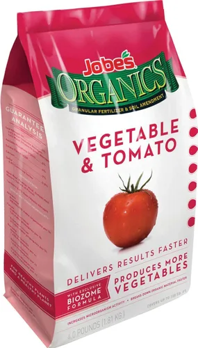 Miniatura 2 de Jobe's Organics - Fertilizante vegetal y tomate (paquete de 2)