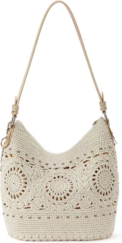 Miniatura 5 de The Sak Sequoia Hobo Bag - Bolso grande de ganchillo a mano para mujer para todos los días y viajes - Bolso y bolso duradero con bolsillo